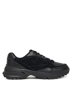 Calvin Klein Jeans Sneakersy Hike Runner Hf Lth Mix YM0YM01289 Czarny ze sklepu MODIVO w kategorii Buty sportowe męskie - zdjęcie 185869107
