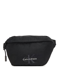 Calvin Klein Saszetka nerka Bold Waistbag LV04D3116G Czarny ze sklepu MODIVO w kategorii Nerki - zdjęcie 185869209