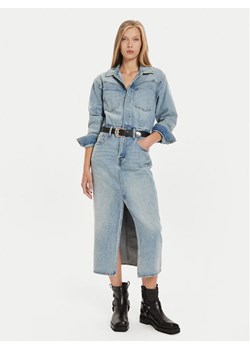 Levi's® Sukienka jeansowa Western 0002Q-0000 Niebieski Regular Fit ze sklepu MODIVO w kategorii Sukienki - zdjęcie 185869306