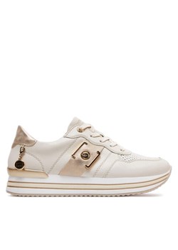 Remonte Sneakersy D1322-60 Beżowy ze sklepu MODIVO w kategorii Buty sportowe damskie - zdjęcie 185869318