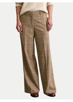 Marc O'Polo Spodnie palazzo 508 0150 10417 Beżowy Wide Fit ze sklepu MODIVO w kategorii Spodnie damskie - zdjęcie 185869335