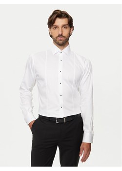 KARL LAGERFELD Koszula 605036 544602 Biały Modern Fit ze sklepu MODIVO w kategorii Koszule męskie - zdjęcie 185869365