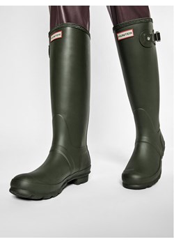 Hunter Kalosze Original Tall WFT1000RMA Zielony ze sklepu MODIVO w kategorii Kalosze damskie - zdjęcie 185869457