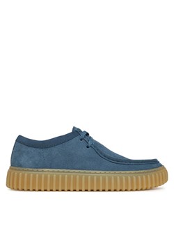 Clarks Półbuty Torhill Lo 26184695 Niebieski ze sklepu MODIVO w kategorii Półbuty męskie - zdjęcie 185869515