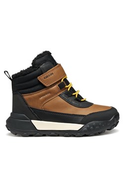 Geox Śniegowce J Trekkyup B Abx J46MBE 0MEMS C0275 M Brązowy ze sklepu MODIVO w kategorii Buty zimowe dziecięce - zdjęcie 185869565