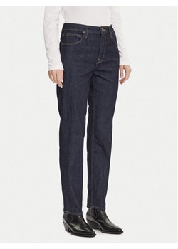 Lee Jeansy Carol 112372650 Granatowy Straight Fit ze sklepu MODIVO w kategorii Jeansy damskie - zdjęcie 185869709