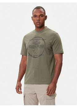 Napapijri T-Shirt S-Bald NP0A88SF Zielony Regular Fit ze sklepu MODIVO w kategorii T-shirty męskie - zdjęcie 185869715