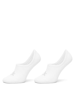Calvin Klein Zestaw 2 par stopek damskich 701228801 Biały ze sklepu MODIVO w kategorii Skarpetki damskie - zdjęcie 185869906