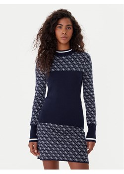 Guess Sweter W5BR24 Z3JD2 Granatowy Slim Fit ze sklepu MODIVO w kategorii Swetry damskie - zdjęcie 185870035