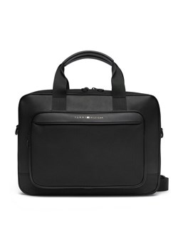 Tommy Hilfiger Torba na laptopa Th Foundation Computer Bag AM0AM13626 Czarny ze sklepu MODIVO w kategorii Torby na laptopa - zdjęcie 185870127