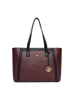 Beverly Hills Polo Club Torebka C-BHPC-L-007-08 Bordowy ze sklepu MODIVO w kategorii Torby Shopper bag - zdjęcie 185870146
