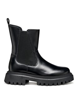 Geox Trapery J Maquinnens J56M6D 0CNNH C9999 S Czarny ze sklepu MODIVO w kategorii Buty zimowe dziecięce - zdjęcie 185870156