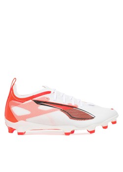 Puma Buty do piłki nożnej Ultra 5 Pro Fg/Ag Jr 108165 01 Biały ze sklepu MODIVO w kategorii Buty sportowe dziecięce - zdjęcie 185870168