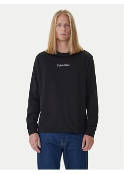 Calvin Klein Longsleeve Standard Logo LV04LD232G Czarny Relaxed Fit ze sklepu MODIVO w kategorii T-shirty męskie - zdjęcie 185870257