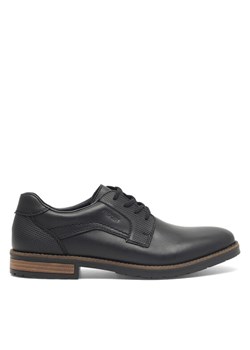 Rieker Półbuty 14603-00 Czarny ze sklepu MODIVO w kategorii Buty eleganckie męskie - zdjęcie 185870296