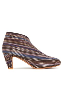 United Nude Botki Fold Mid 1002765905 Brązowy ze sklepu MODIVO w kategorii Botki - zdjęcie 185870336