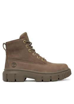 Timberland Trapery Greyfield TB0A2FT6EM51 Khaki ze sklepu MODIVO w kategorii Workery damskie - zdjęcie 185870439