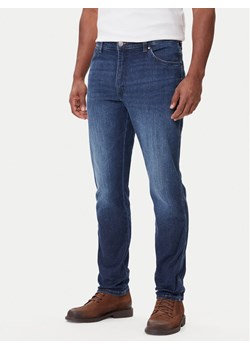 Wrangler Jeansy River 112370922 Granatowy Slim Fit ze sklepu MODIVO w kategorii Jeansy męskie - zdjęcie 185870546
