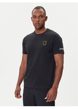 adidas T-Shirt National Geographic Graphic KC2352 Czarny Regular Fit ze sklepu MODIVO w kategorii T-shirty męskie - zdjęcie 185870607