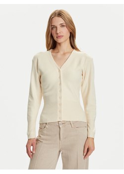 Vero Moda Kardigan Saba 10334777 Beżowy Regular Fit ze sklepu MODIVO w kategorii Swetry damskie - zdjęcie 185870609