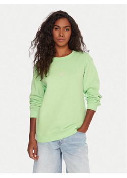 Roxy Bluza Surf Stoked ERJFT05018 Zielony Regular Fit ze sklepu MODIVO w kategorii Bluzy damskie - zdjęcie 185870619