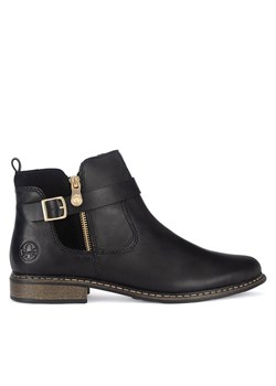 Rieker Botki Z4959-00 Czarny ze sklepu MODIVO w kategorii Botki - zdjęcie 185870677