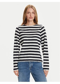 Marc O'Polo Bluzka 508 3014 52145 Granatowy Relaxed Fit ze sklepu MODIVO w kategorii Bluzki damskie - zdjęcie 185870775