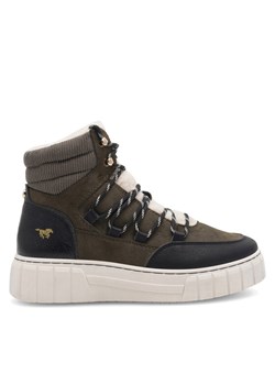 Mustang Sneakersy 1446-601 Khaki ze sklepu MODIVO w kategorii Śniegowce damskie - zdjęcie 185870776