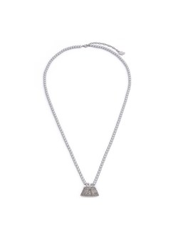 Weekend Max Mara Łańcuszek 2525756015 Szary ze sklepu MODIVO w kategorii Naszyjniki - zdjęcie 185870787