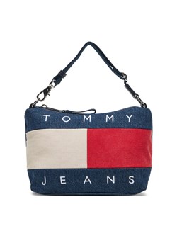 Tommy Jeans Torebka Tjw Archive Denim Shoulder Bag AW0AW18213 Niebieski ze sklepu MODIVO w kategorii Torebki damskie - zdjęcie 185870825