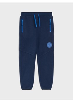 Sinsay - Spodnie polarowe jogger - granatowy ze sklepu Sinsay w kategorii Spodnie chłopięce - zdjęcie 185883319