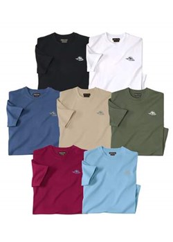 Zestaw  7 koszulek Expédition ze sklepu Atlas For Men w kategorii T-shirty męskie - zdjęcie 185883469