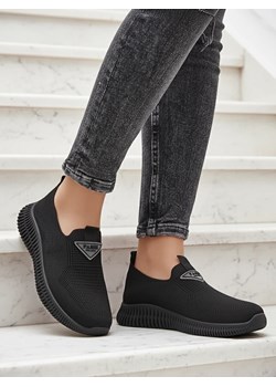 Royalfashion Wsuwane damskie materiałowe buty sportowe Serra ze sklepu royalfashion.pl w kategorii Buty sportowe damskie - zdjęcie 185885438