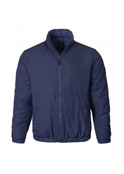 Jesienno-Zimowa Kurtka Męska - Wiatrówka - Pako Jeans - Granatowa KUPJNSsamGR ze sklepu JegoSzafa.pl w kategorii Kurtki męskie - zdjęcie 185885707