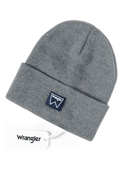 MĘSKA CZAPKA ZIMOWA WRANGLER BASIC BEANIE MID GREY MEL W0M03UH37 112125644 ze sklepu YouNeedit.pl w kategorii Czapki zimowe męskie - zdjęcie 185885816