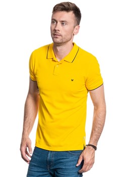 MĘSKIE POLO WRANGLER SS PIQUE POLO LEMON CHROME W7D5K4Y07 112131761 ze sklepu YouNeedit.pl w kategorii T-shirty męskie - zdjęcie 185885888