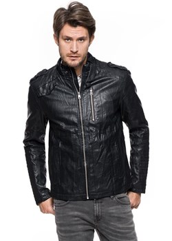 KURTKA SKÓRZANA TOM TAILOR LEATHER LOOK BIKER JACKET 3721883.00.12 COL. 2578 SSN 5040 ze sklepu YouNeedit.pl w kategorii Kurtki męskie - zdjęcie 185886147