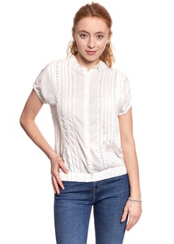DAMSKA KOSZULA WRANGLER ROMANTIC TOP OFFWHITE W504LME02 112129262 ze sklepu YouNeedit.pl w kategorii Bluzki damskie - zdjęcie 185886336