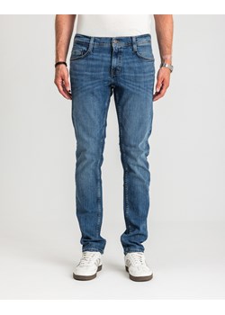 Męskie Spodnie Jeansowe Mustang Oregon Slim Denim Blue 1015042 5000 583 ze sklepu YouNeedit.pl w kategorii Jeansy męskie - zdjęcie 185886916