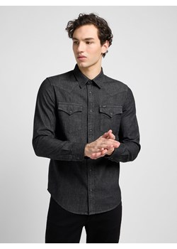 MĘSKA KOSZULA LEE REGULAR WESTERN SHIRT WASHED BLACK 112330644 ze sklepu YouNeedit.pl w kategorii Koszule męskie - zdjęcie 185886975
