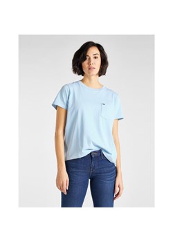 DAMSKI T-SHIRT LEE GARMENT DYED TEE RELAXED FIT SKY BLUE L40RETNR 112108708 ze sklepu YouNeedit.pl w kategorii Bluzki damskie - zdjęcie 185887359