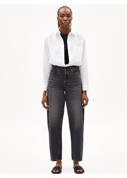 ARMEDANGELS Dżinsy - Baarell Kobiety Bawełna antracytowy jednolity ze sklepu vangraaf w kategorii Jeansy damskie - zdjęcie 185889866