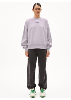 ARMEDANGELS Bluza damska - Alizaa Kobiety Bawełna bzowy nadruk ze sklepu vangraaf w kategorii Bluzy damskie - zdjęcie 185889867