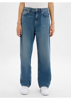 HUGO BLUE Dżinsy - Leni Kobiety Bawełna medium stone jednolity ze sklepu vangraaf w kategorii Jeansy damskie - zdjęcie 185889917