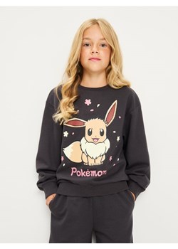 Sinsay - Bawełniana bluza crewneck ze wzorem Pokemon 2 pack - szary - id: 043GA-90X - marki Sinsay - 185894505 Sinsay - Bawełniana bluza crewneck ze wzorem Pokemon 2 pack - szary ze sklepu Sinsay w kategorii Bluzy dziewczęce - zdjęcie 185894505