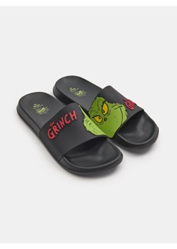 Sinsay - Klapki Grinch - czarny ze sklepu Sinsay w kategorii Klapki męskie - zdjęcie 185894529