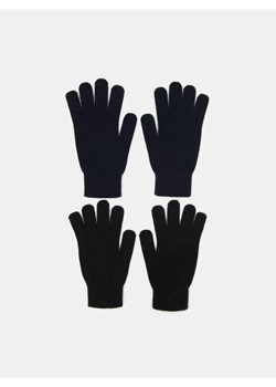 Sinsay - Rękawiczki mitenki 2 pack - granatowy ze sklepu Sinsay w kategorii Rękawiczki męskie - zdjęcie 185894628