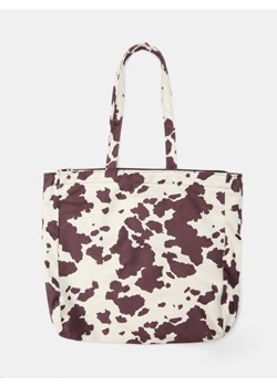 Sinsay - Torebka tote ze wzorkiem - wielobarwny ze sklepu Sinsay w kategorii Torby Shopper bag - zdjęcie 185894656
