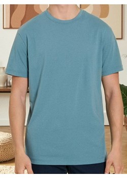 Sinsay - Koszulka basic - zielony ze sklepu Sinsay w kategorii T-shirty męskie - zdjęcie 185894985