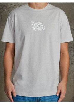 Sinsay - Koszulka z krótkim rękawem - kremowy ze sklepu Sinsay w kategorii T-shirty męskie - zdjęcie 185895018